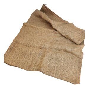 Burlap Gunny Sack Natural Jute Storage Bag Garden Craft Decor Eco-Friendly Durab